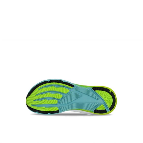 NEW ALTRA men's experience flow 2 running shoes in white/lime - Picture 3 of 6